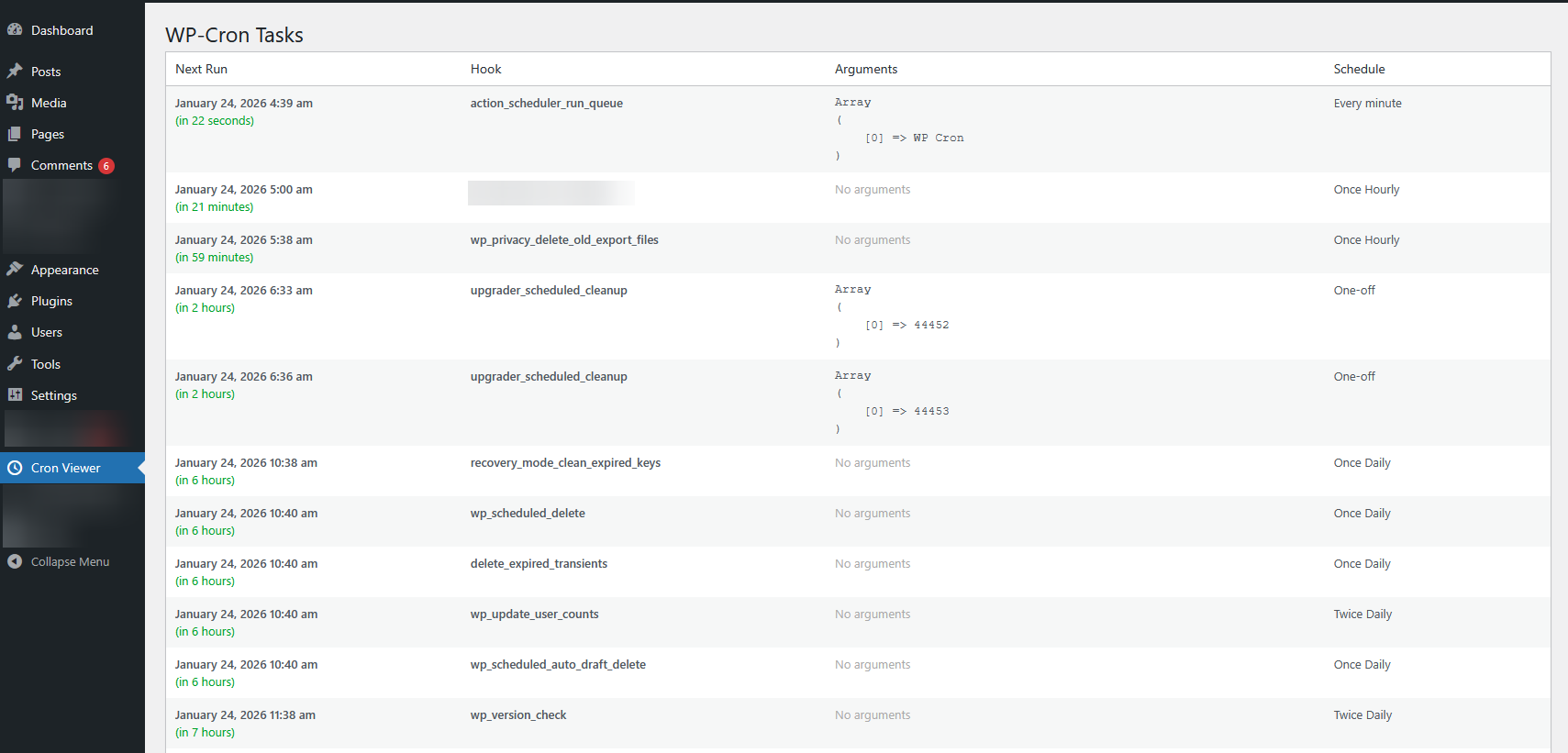 Cron Viewer Dashboard